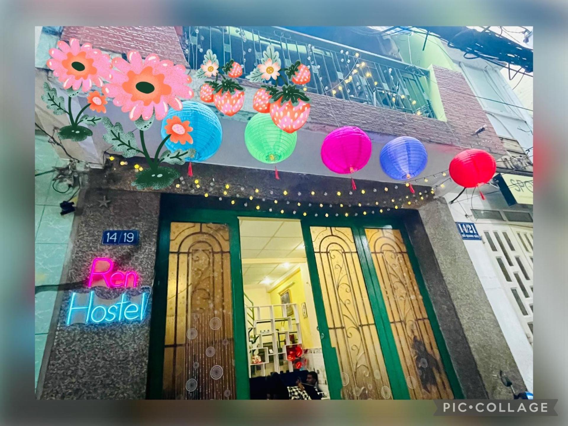 花ren Hostel Ho Si Minh-város Kültér fotó