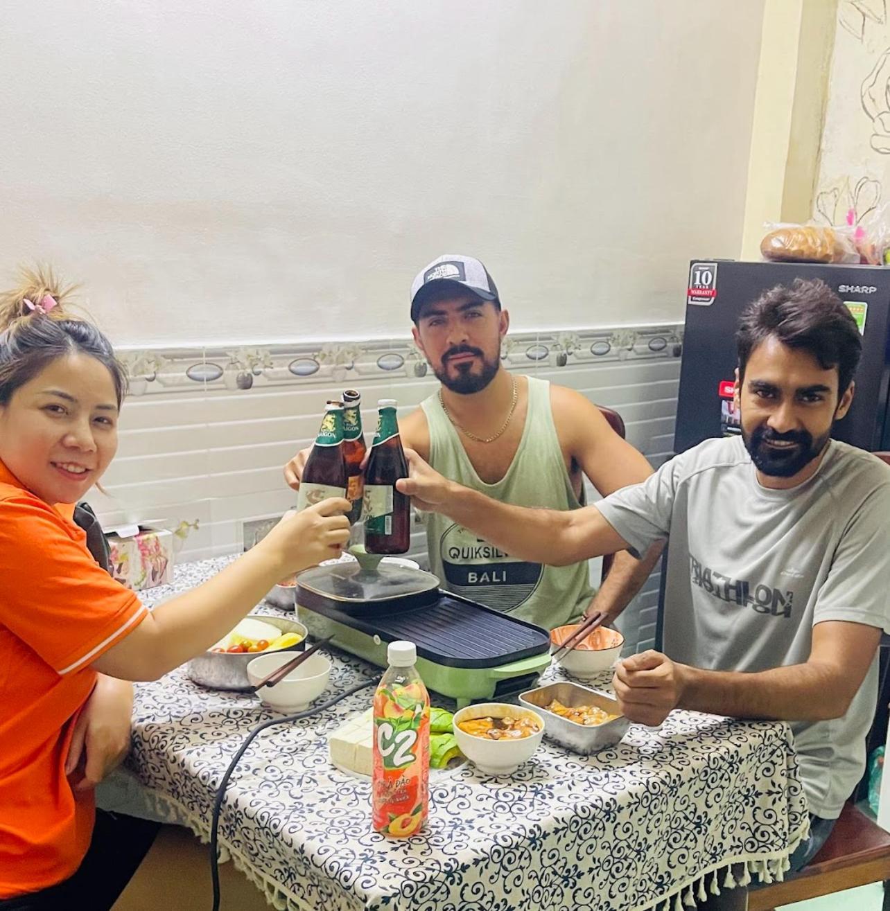 花ren Hostel Ho Si Minh-város Kültér fotó